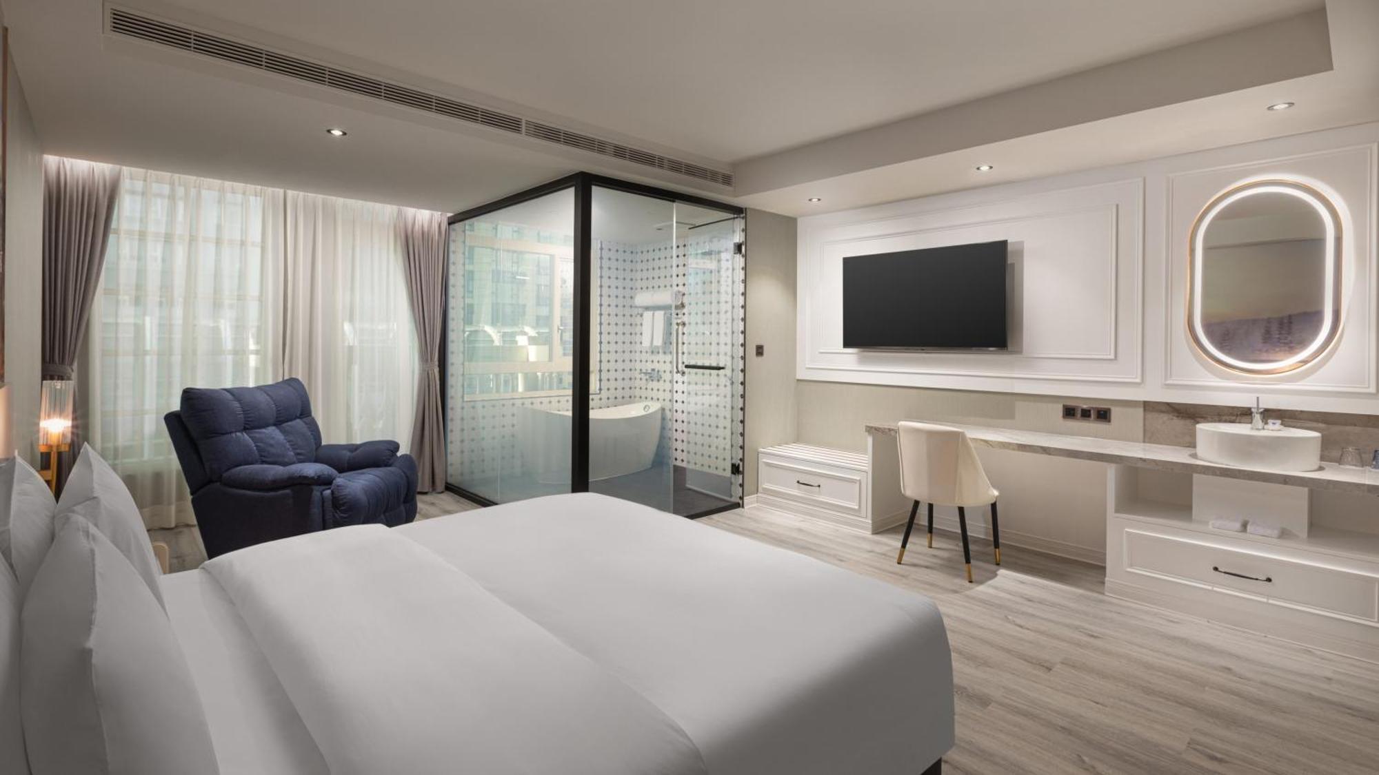 Tryp By Wyndham New Taipei Linkou 新北林口爵怡溫德姆酒店機場捷運mrta9林口站 외부 사진