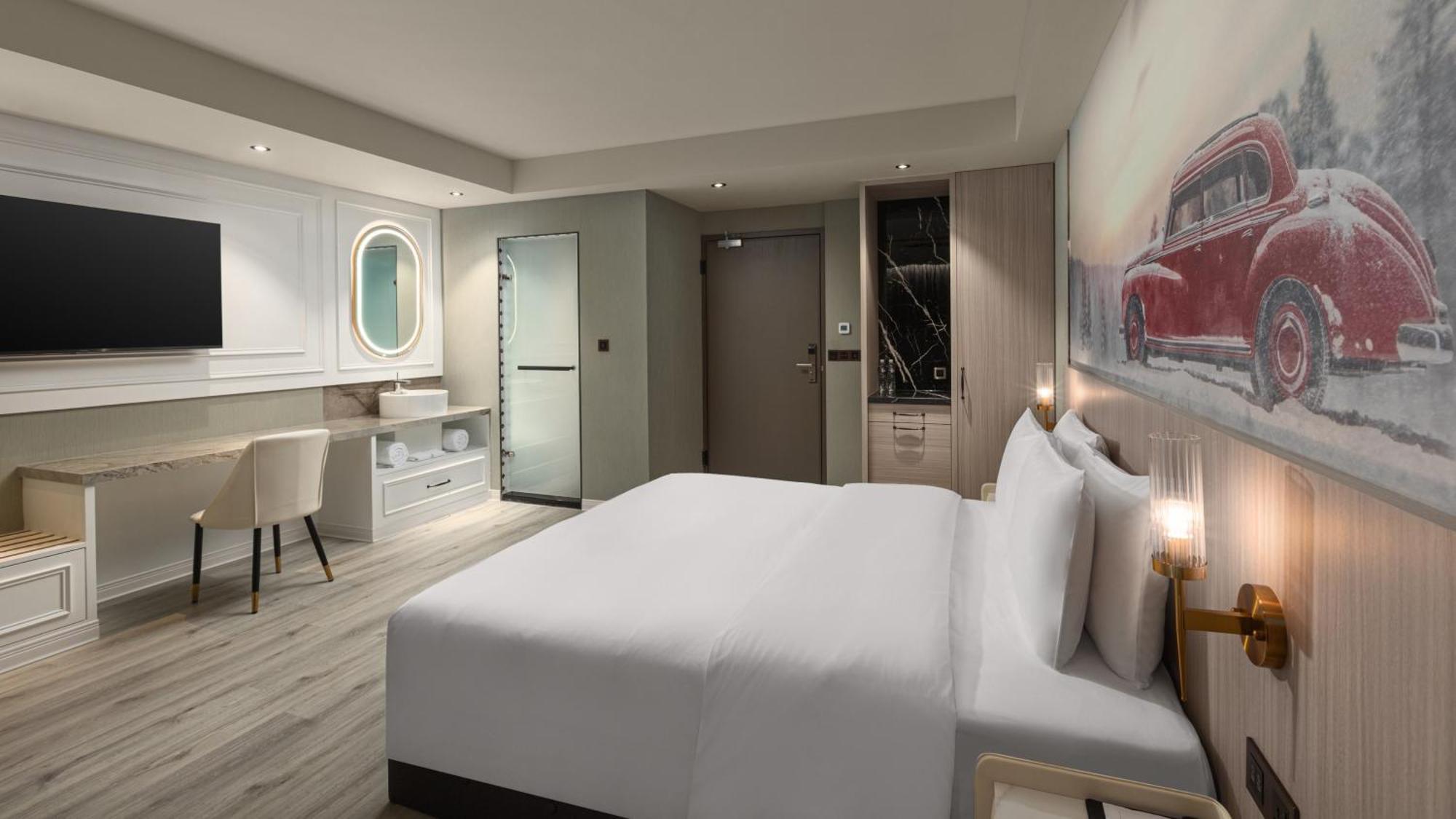 Tryp By Wyndham New Taipei Linkou 新北林口爵怡溫德姆酒店機場捷運mrta9林口站 외부 사진